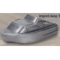 7"x3"x2-1/4" Speed Boat Genuine Metal Bank